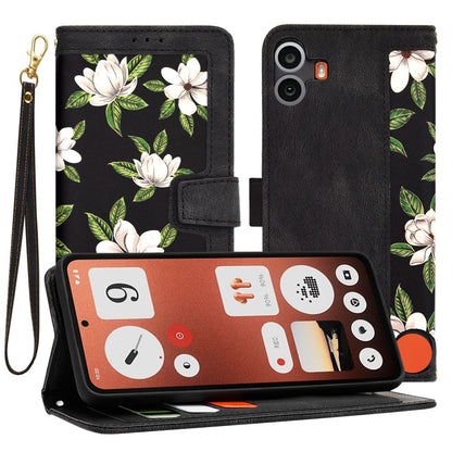 Hülle für Nothing CMF Phone 1, Techsuit, FlipCraft, Schwarz