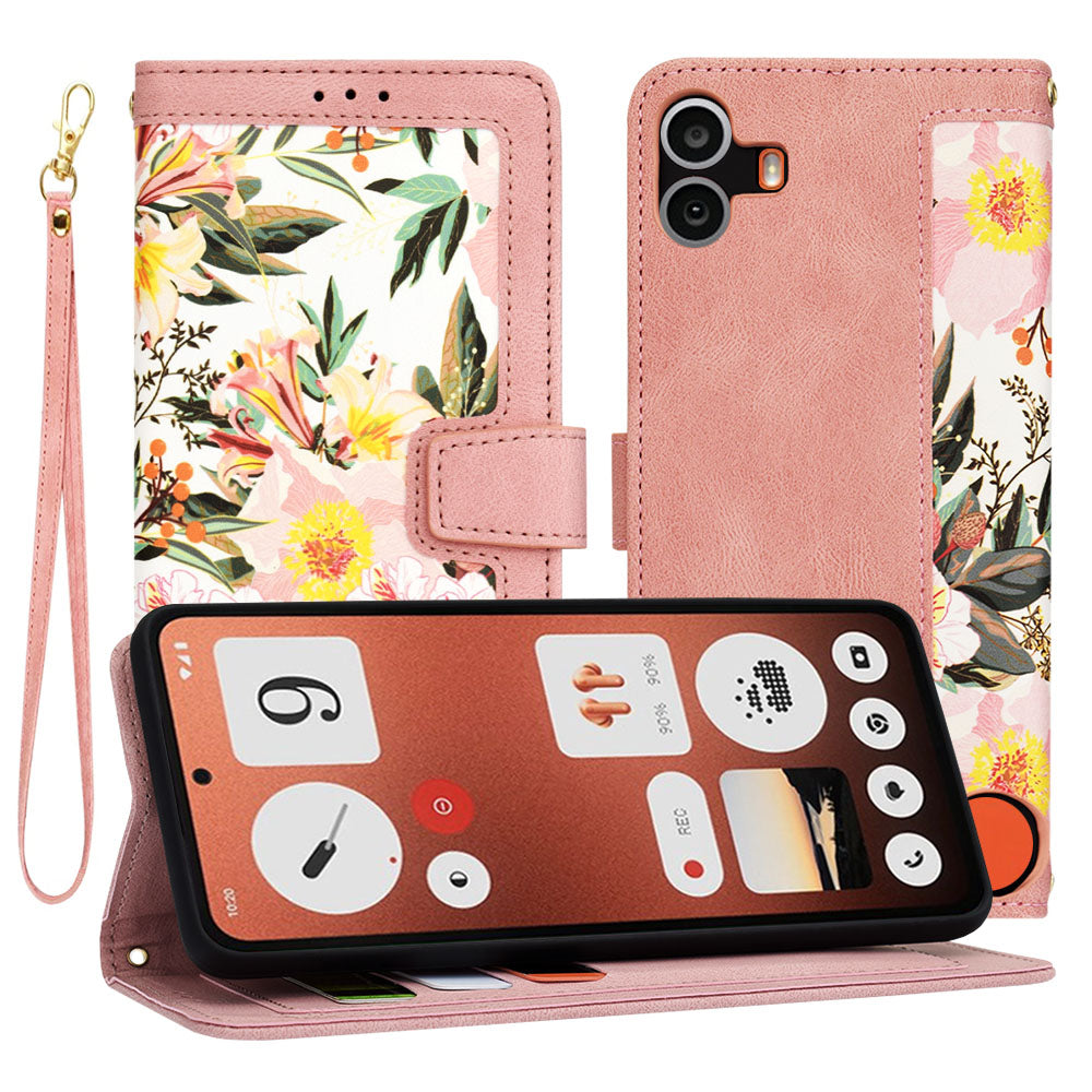 Hülle für Nothing CMF Phone 1, Techsuit, FlipCraft, Rosa