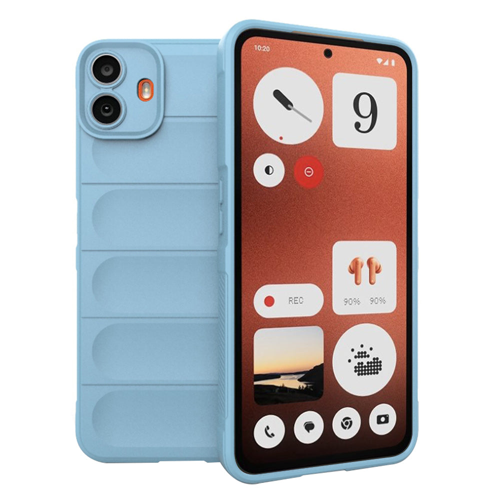 Hülle für Nothing CMF Phone 1, Techsuit, Magic Shield, Blau