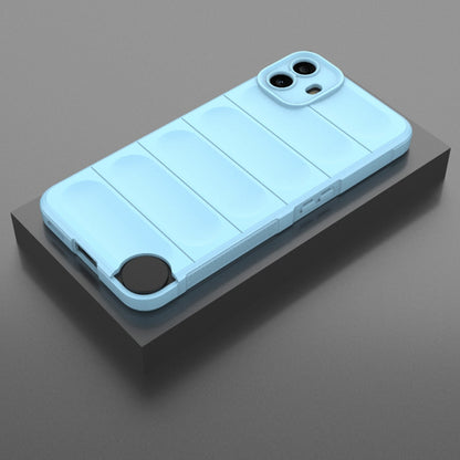 Hülle für Nothing CMF Phone 1, Techsuit, Magic Shield, Blau
