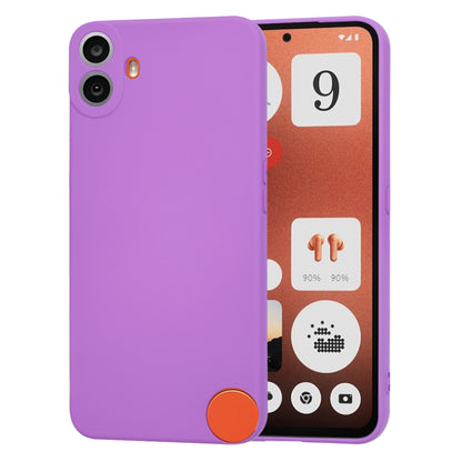 Case for Nothing CMF Phone 1, Techsuit, SoftFlex, Purple