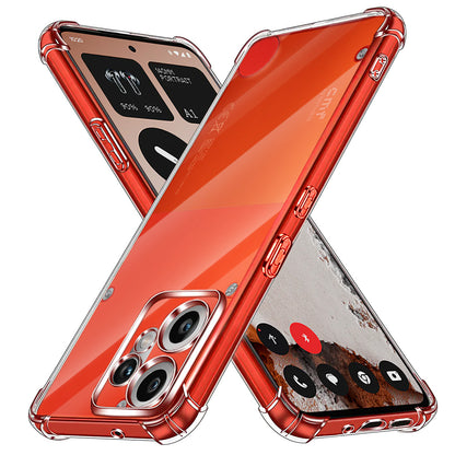 Hülle für Nothing CMF Phone 2 Pro, Techsuit, stoßfest klar, transparent