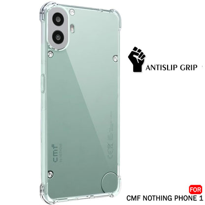 Hülle für Nothing CMF Phone 2 Pro, Techsuit, stoßfest klar, transparent