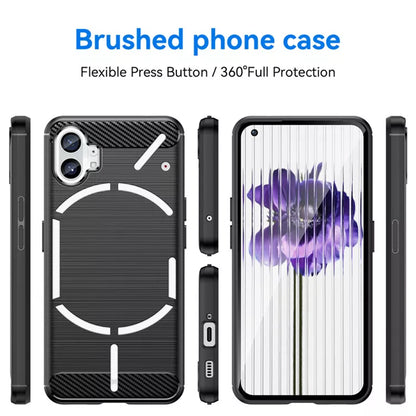 Hülle für Nothing Phone (1), Techsuit, Carbon, Schwarz