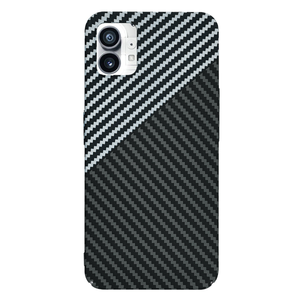 Case for Nothing Phone (1), Techsuit, Carbonite FiberShell, Black Gray