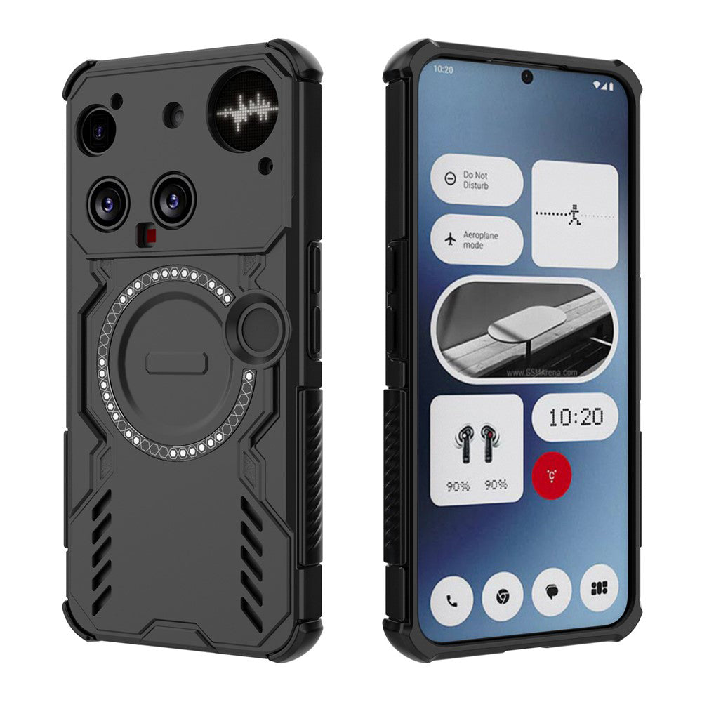 MagSafe Case for Nothing Phone (3), Techsuit, ArmorMag, Black