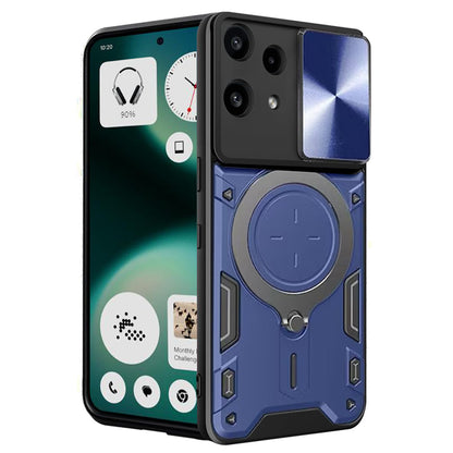 Hülle für Nothing Phone (3a) Lite, Techsuit, CamGuard Pro, Blau