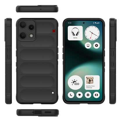 Case for Nothing Phone (3a) Lite, Techsuit, Magic Shield, Black