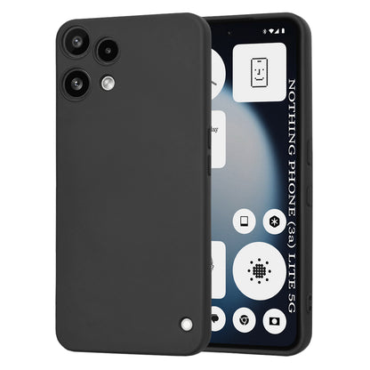 Hülle für Nothing Phone (3a) Lite, Techsuit, SoftFlex, Schwarz