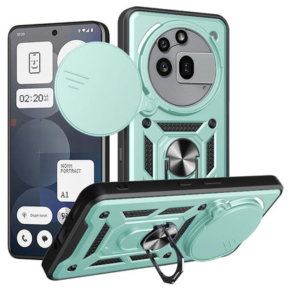 Hülle für Nothing Phone (3a) Pro, Techsuit, CamShield, Grün