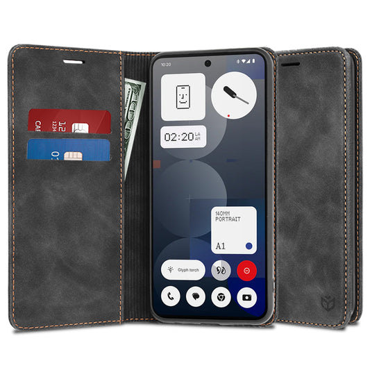Hülle für Nothing Phone (3a) Pro, Techsuit, Confy, Schwarz
