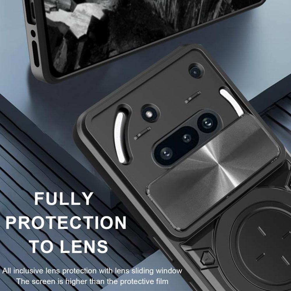 Hülle für Nothing Phone (3a), Techsuit, CamGuard Pro, Lila
