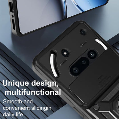 Hülle für Nothing Phone (3a), Techsuit, CamShield, Schwarz
