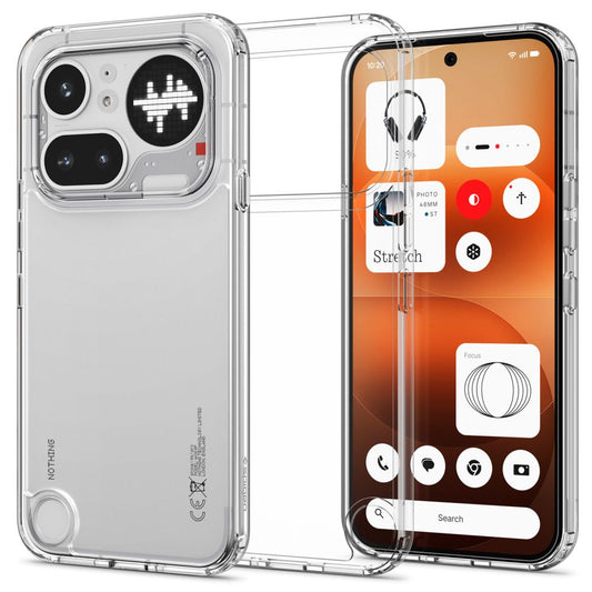 Hülle für Nothing Phone (4a) Pro, Spigen, Ultra Hybrid, Transparent ACS11632