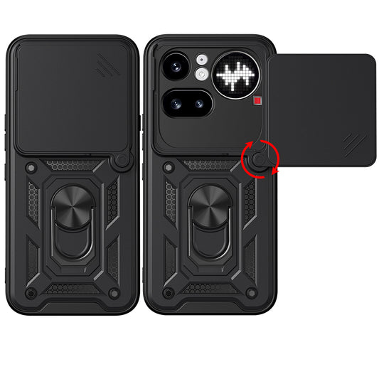 Hülle für Nothing Phone (4a) Pro, Techsuit, CamShield, Blau