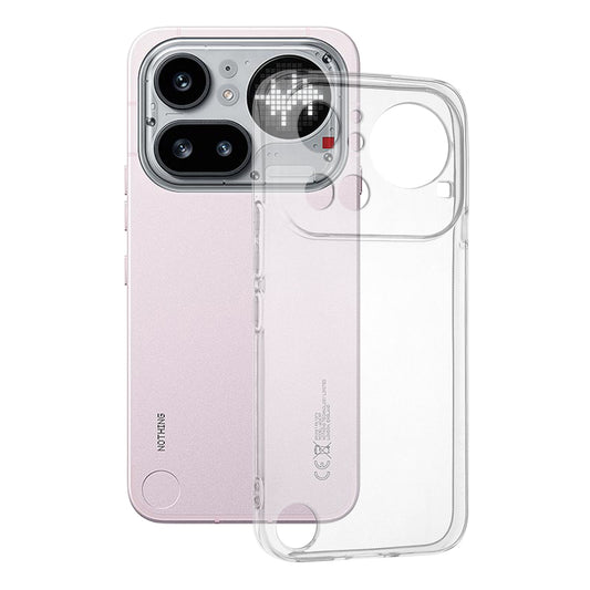 Hülle für Nothing Phone (4a) Pro, Techsuit, Klar, Transparent