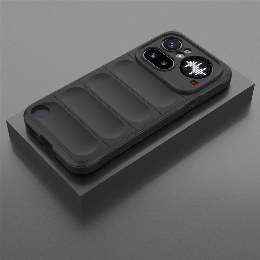 Hülle für Nothing Phone (4a) Pro, Techsuit, Magic Shield, Schwarz