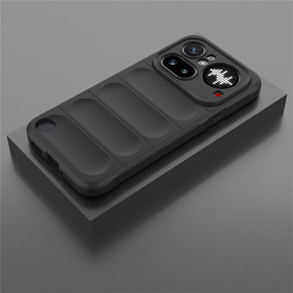 Hülle für Nothing Phone (4a) Pro, Techsuit, Magic Shield, Schwarz