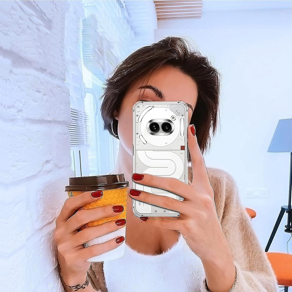 Hülle für Nothing Phone (4a) Pro, Techsuit, Shockproof Clear, Transparent