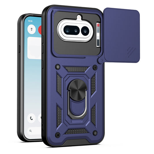 Hülle für Nothing Phone (4a), Techsuit, CamShield, Blau