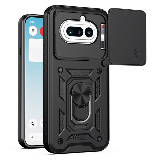 Hülle für Nothing Phone (4a), Techsuit, CamShield, Schwarz