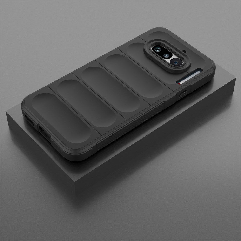 Hülle für Nothing Phone (4a), Techsuit, Magic Shield, Schwarz