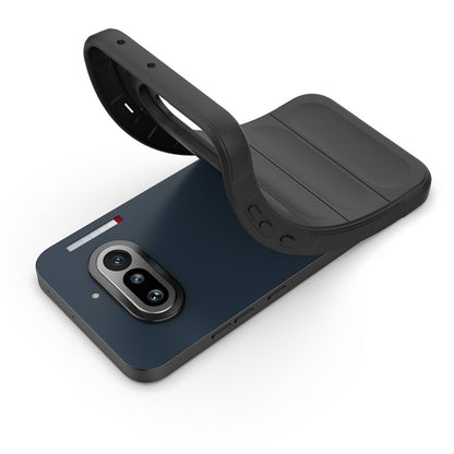 Hülle für Nothing Phone (4a), Techsuit, Magic Shield, Schwarz