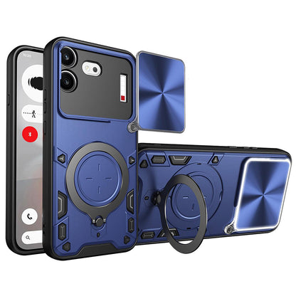 Case for Nothing Phone (4b), Techsuit, CamGuard Pro, Blue