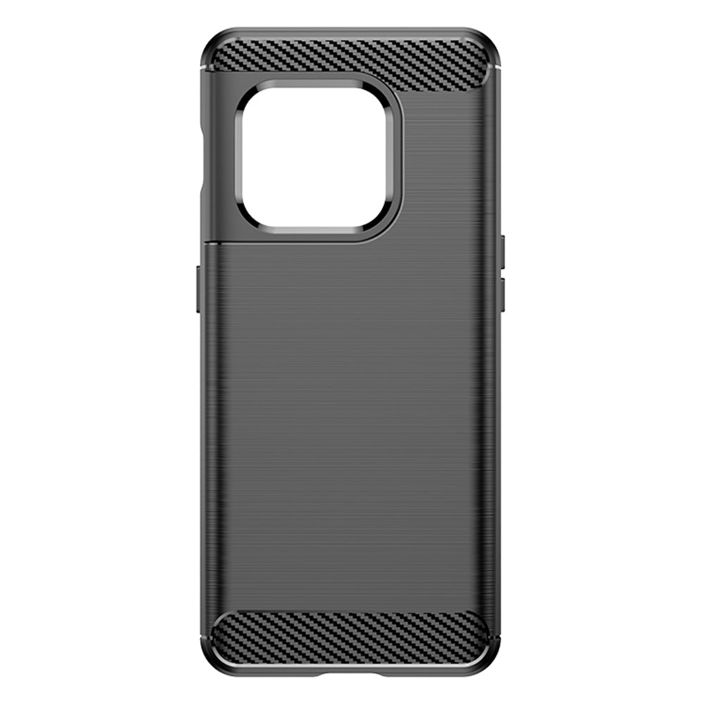 Hülle für OnePlus 10 Pro, Techsuit, Carbon, Schwarz