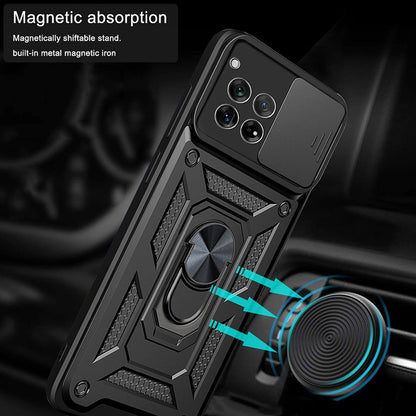 Hülle für OnePlus 12, Techsuit, CamShield, Schwarz