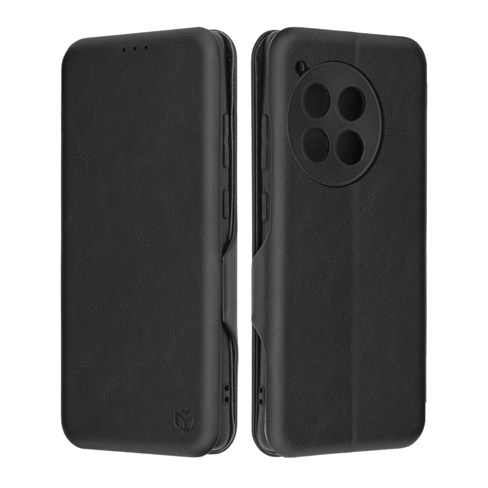 Hülle für OnePlus 12R, Techsuit, Safe Wallet Plus, Schwarz