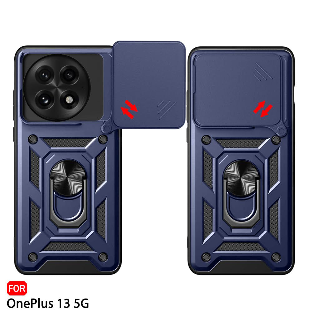 Hülle für OnePlus 13, Techsuit, CamShield, Blau
