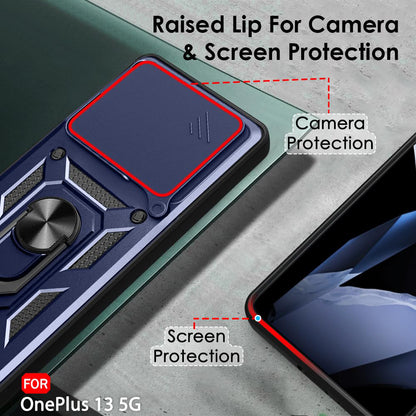 Hülle für OnePlus 13, Techsuit, CamShield, Blau