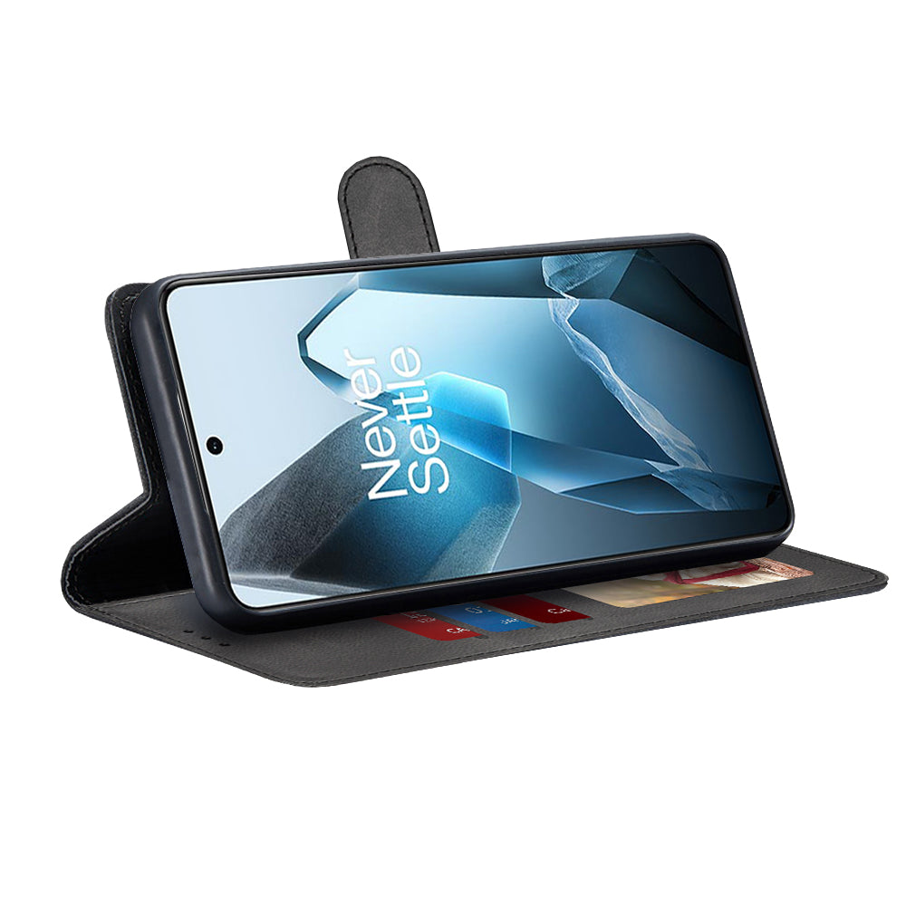 Hülle für OnePlus 13, Techsuit, Diary Book, Schwarz