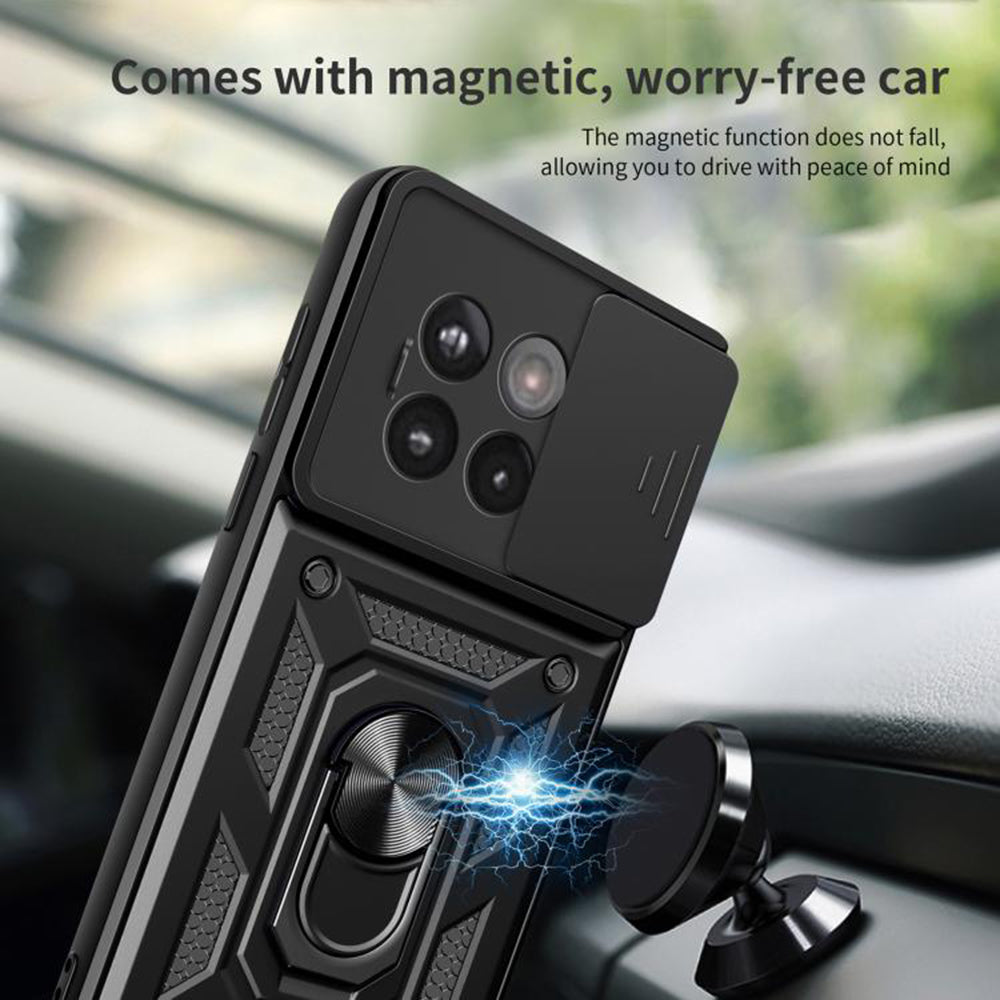 Hülle für OnePlus 13R, Techsuit, CamShield, Grün