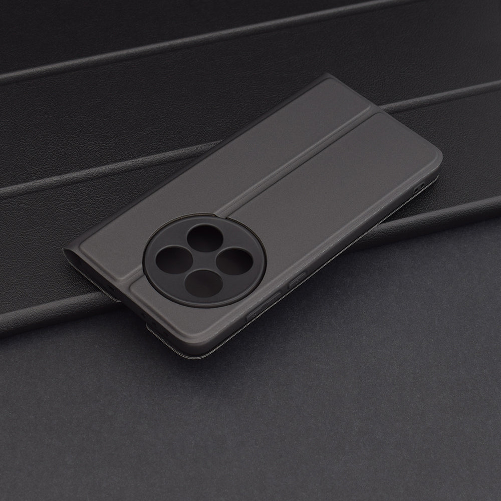 Hülle für OnePlus 13R, Techsuit, Magskin Book, Schwarz