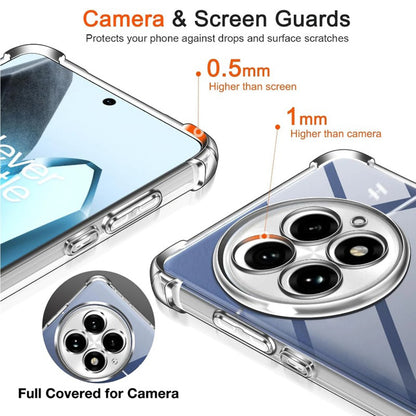 Hülle für OnePlus 13R, Techsuit, stoßfest klar, transparent