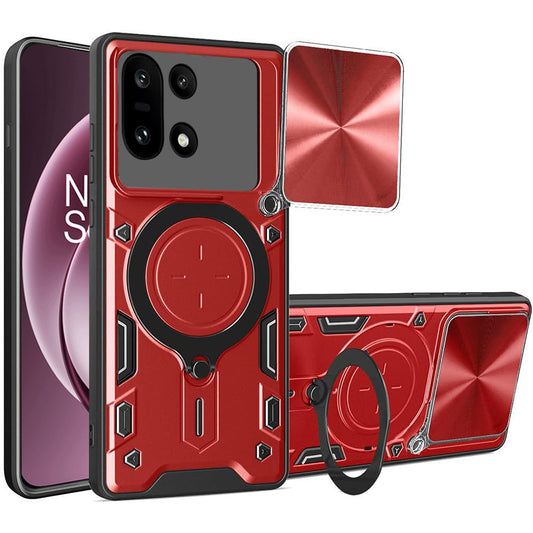 Hülle für OnePlus 15, Techsuit, CamGuard Pro, Rot