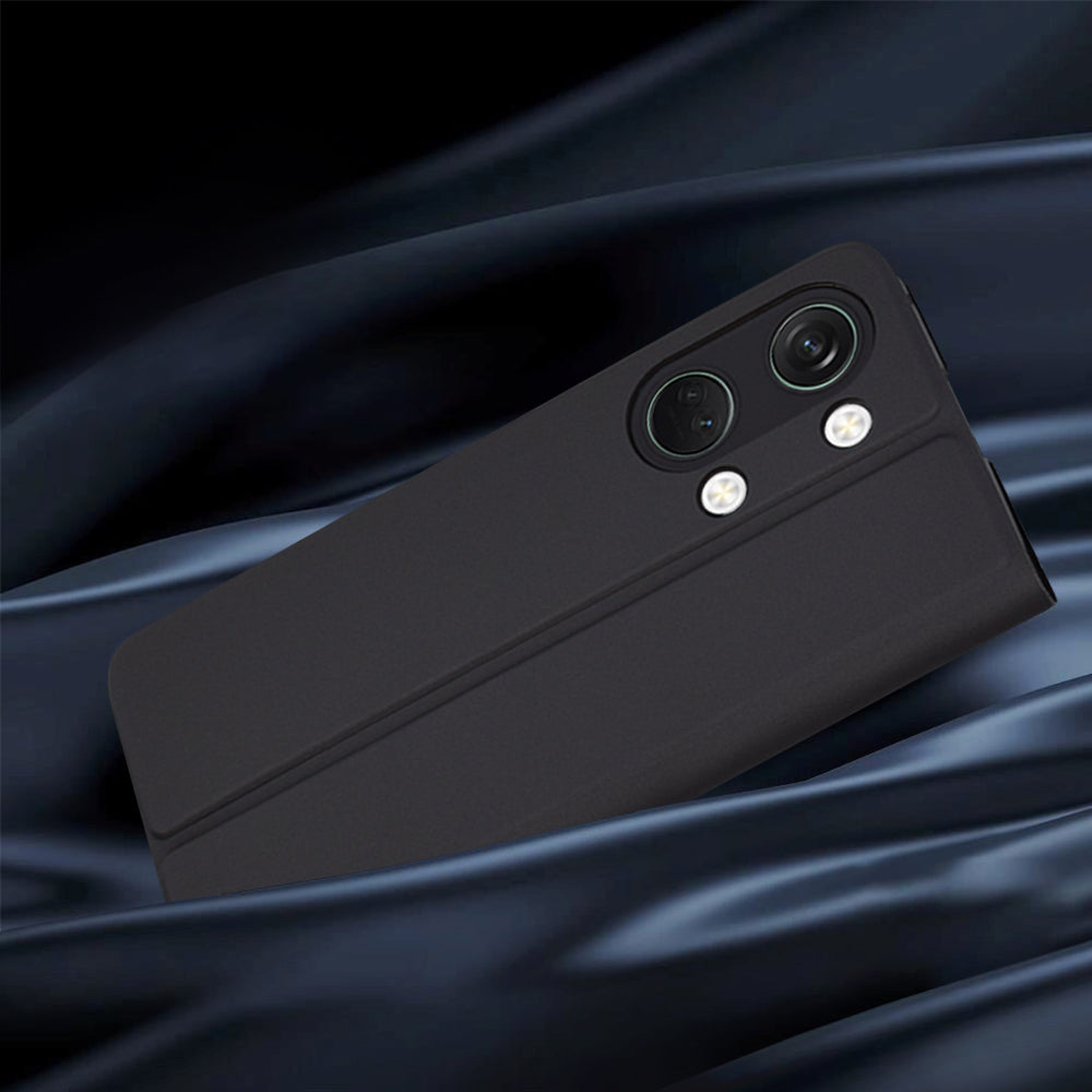 Hülle für OnePlus Nord 3, Techsuit, Magskin Book, Schwarz