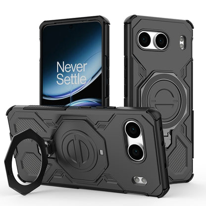 Hülle für OnePlus Nord 4, Techsuit, Carbon Shield Pro, Schwarz