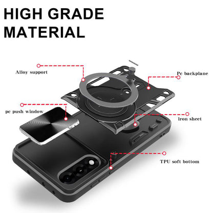 Hülle für OnePlus Nord 5, Techsuit, CamGuard Pro, Schwarz