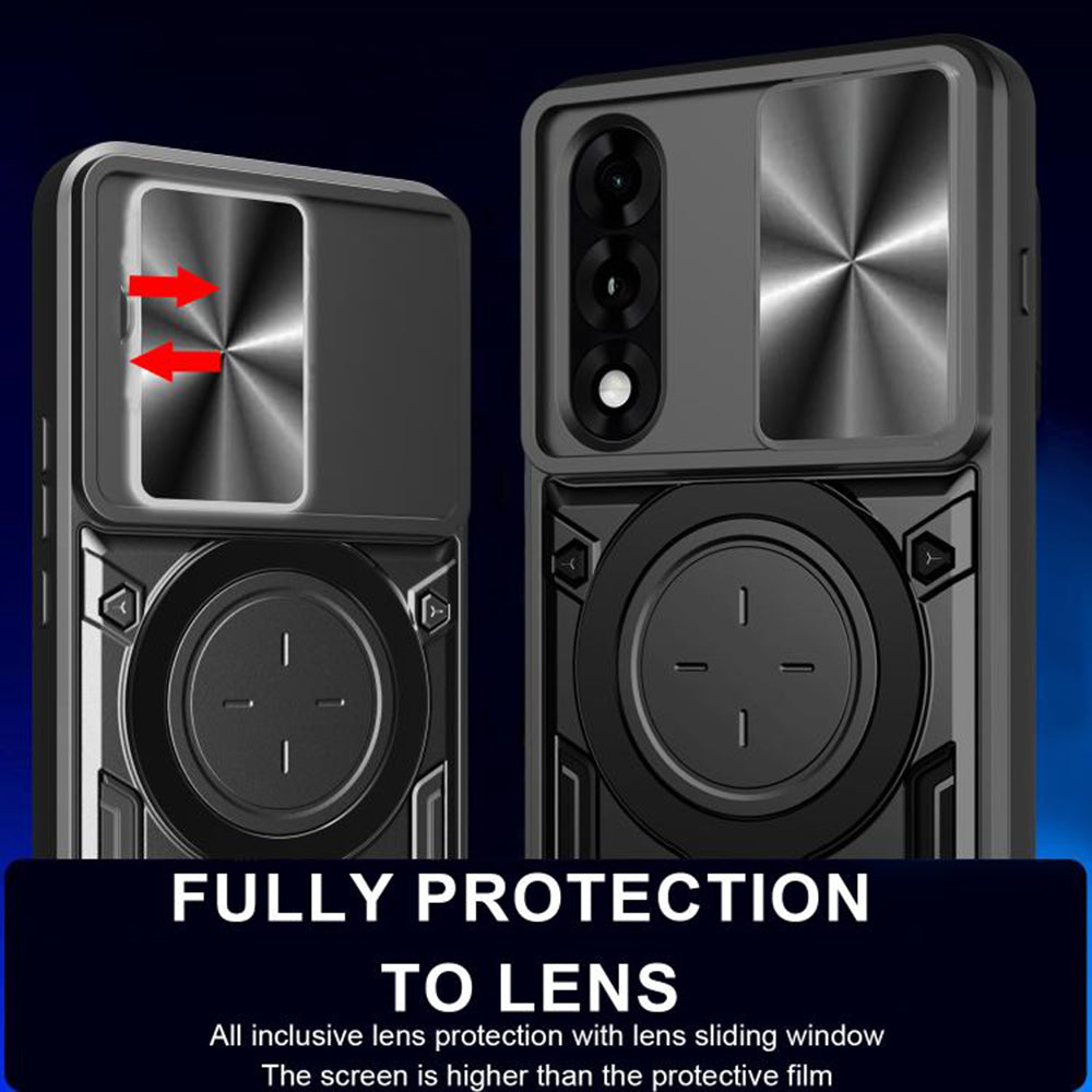 Hülle für OnePlus Nord 5, Techsuit, CamGuard Pro, Schwarz