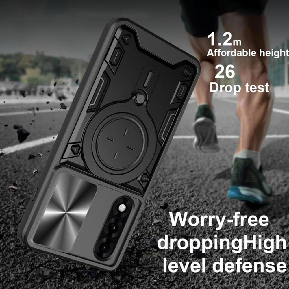 Hülle für OnePlus Nord 5, Techsuit, CamGuard Pro, Schwarz