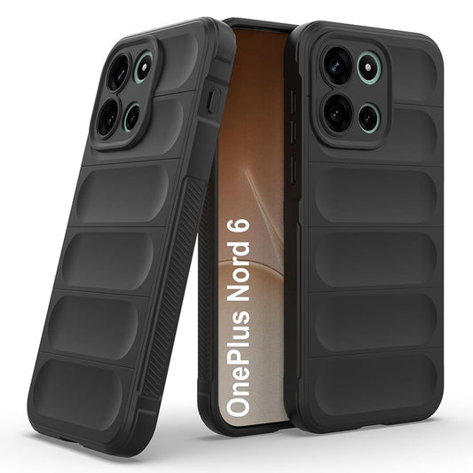 Hülle für OnePlus Nord 6, Techsuit, Magic Shield, Blau