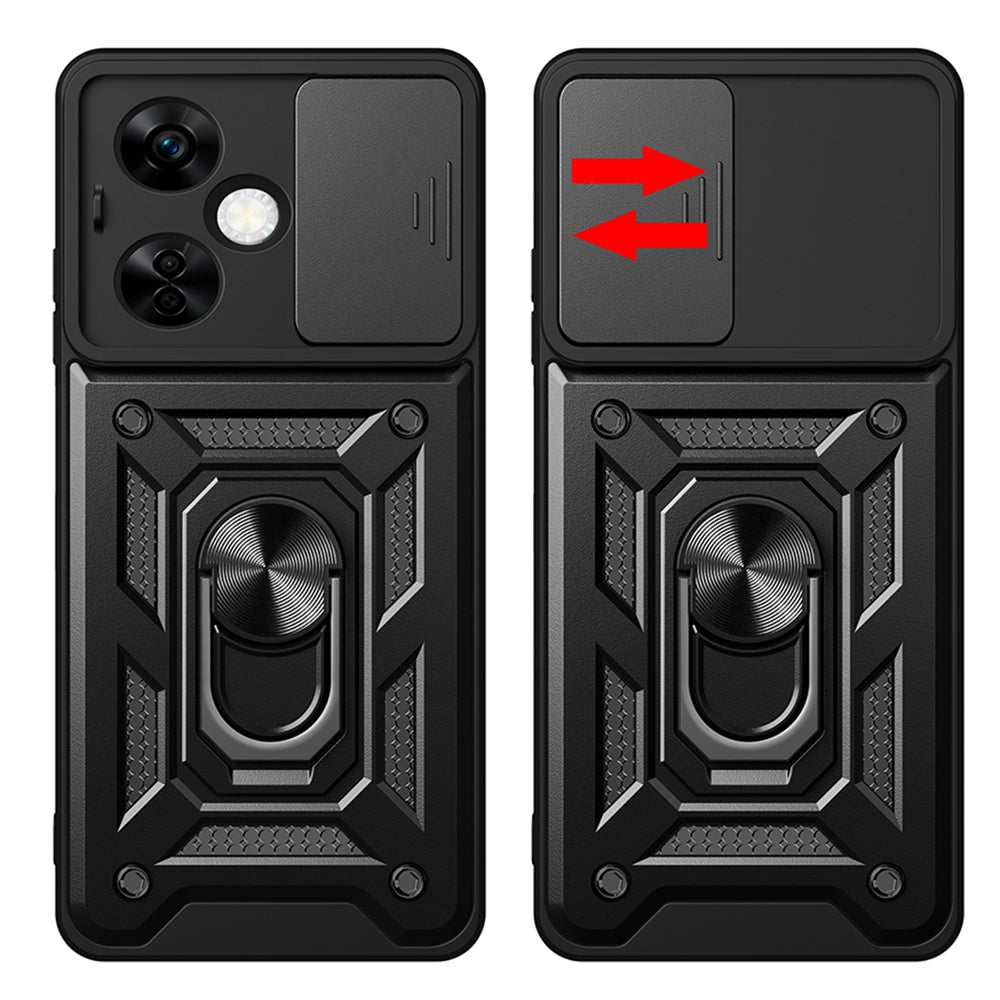 Hülle für OnePlus Nord CE4 Lite, Techsuit, CamShield, Rosa