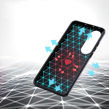 Hülle für OnePlus Nord CE4 Lite, Techsuit, Carbon, Blau