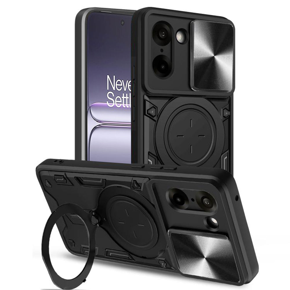 Hülle für OnePlus Nord CE5, Techsuit, CamGuard Pro, Schwarz