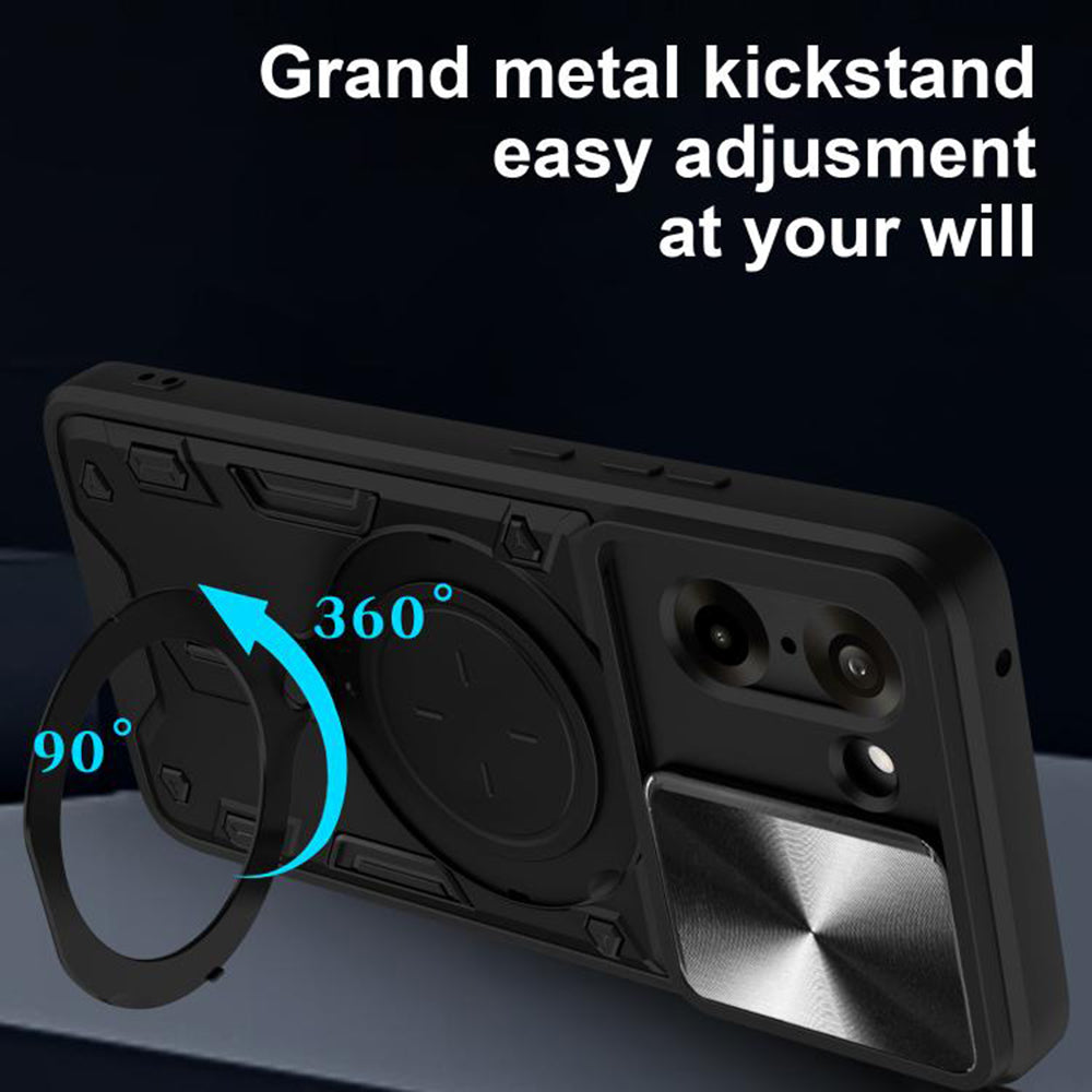 Hülle für OnePlus Nord CE5, Techsuit, CamGuard Pro, Schwarz