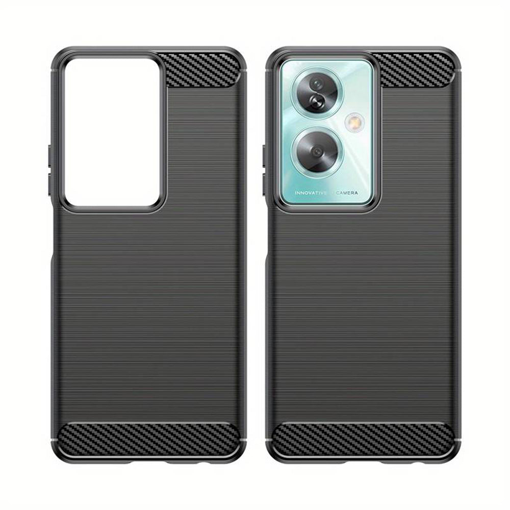 Hülle für OnePlus Nord N30 SE / Oppo A79, Techsuit, Carbon, Schwarz