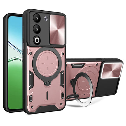 Hülle für Oppo A5 4G / A5 5G, Techsuit, CamGuard Pro, Rosa